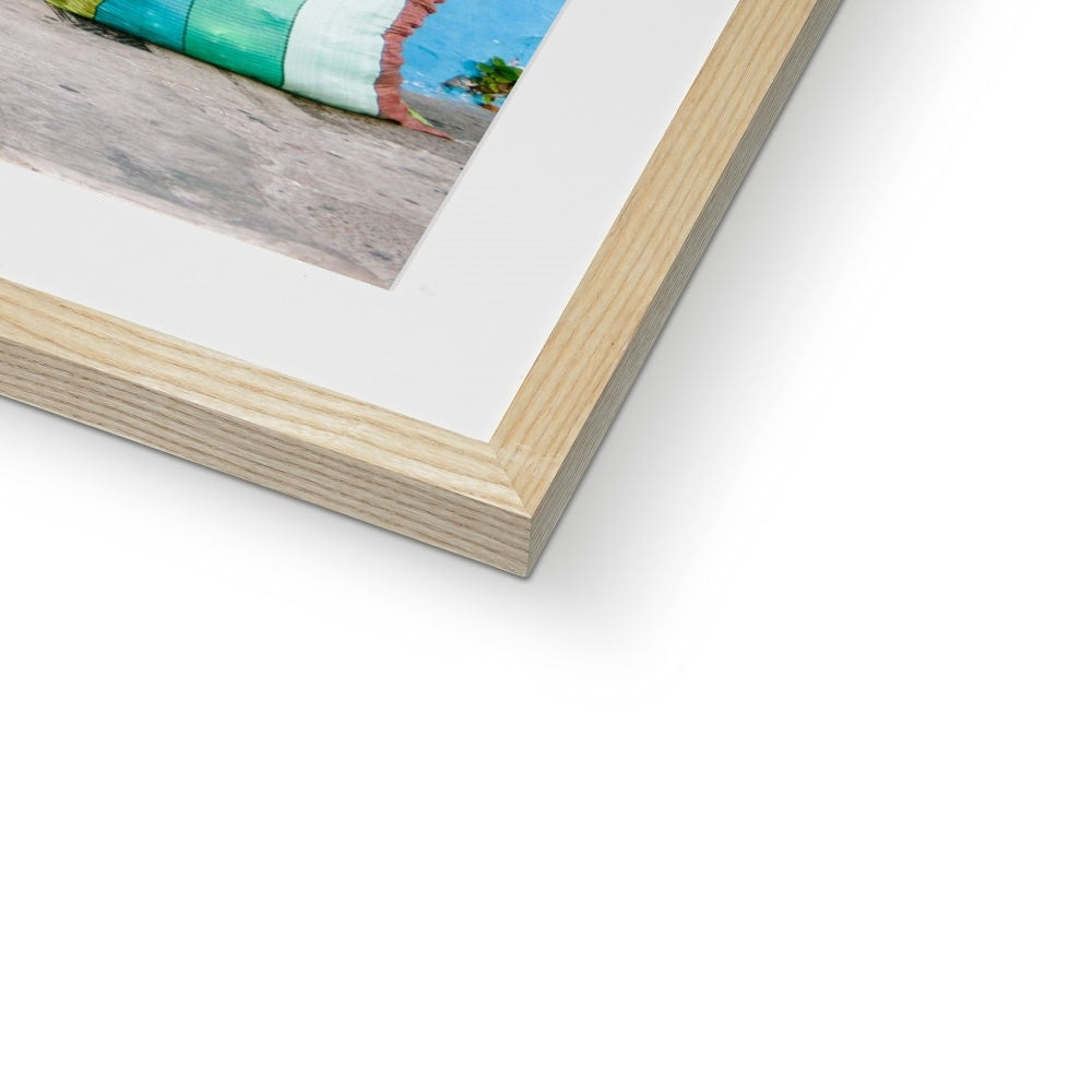 CARTAGENA STREET MARKET Framed & Mounted Print