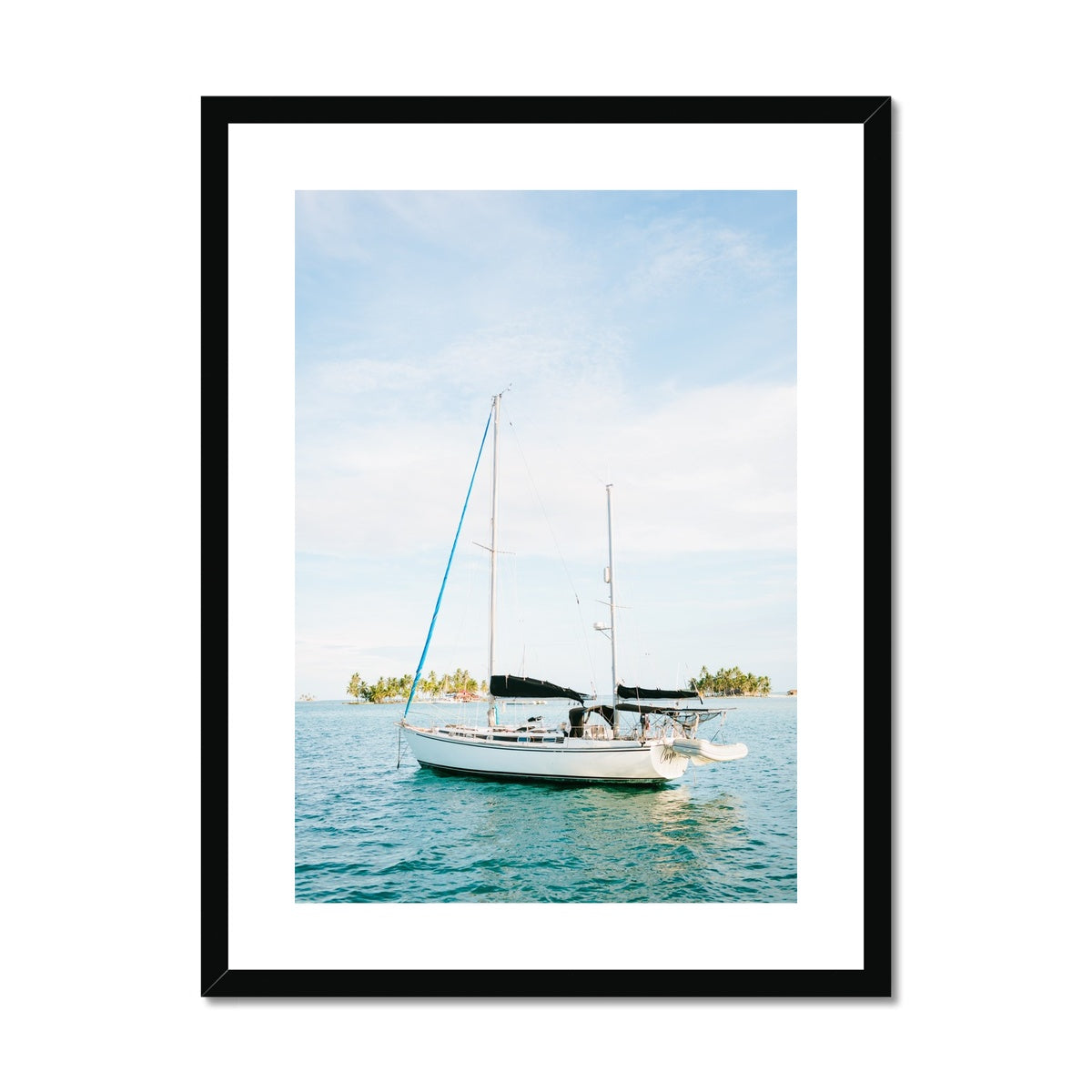 SAILBOAT Framed & Mounted Print