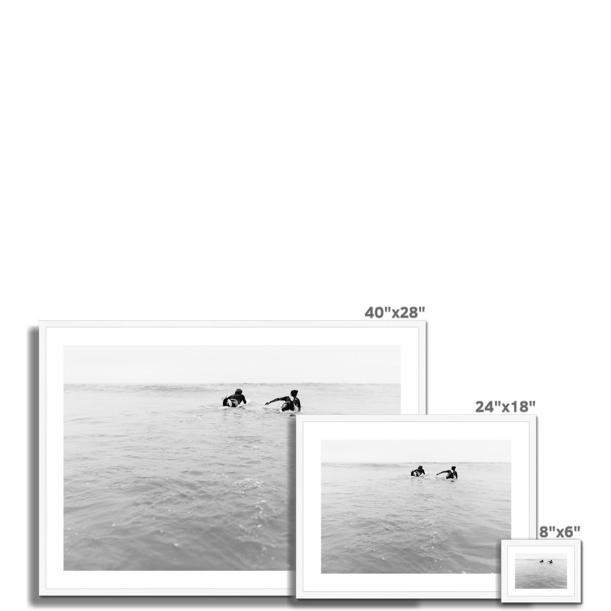 SURF IV Framed & Mounted Print