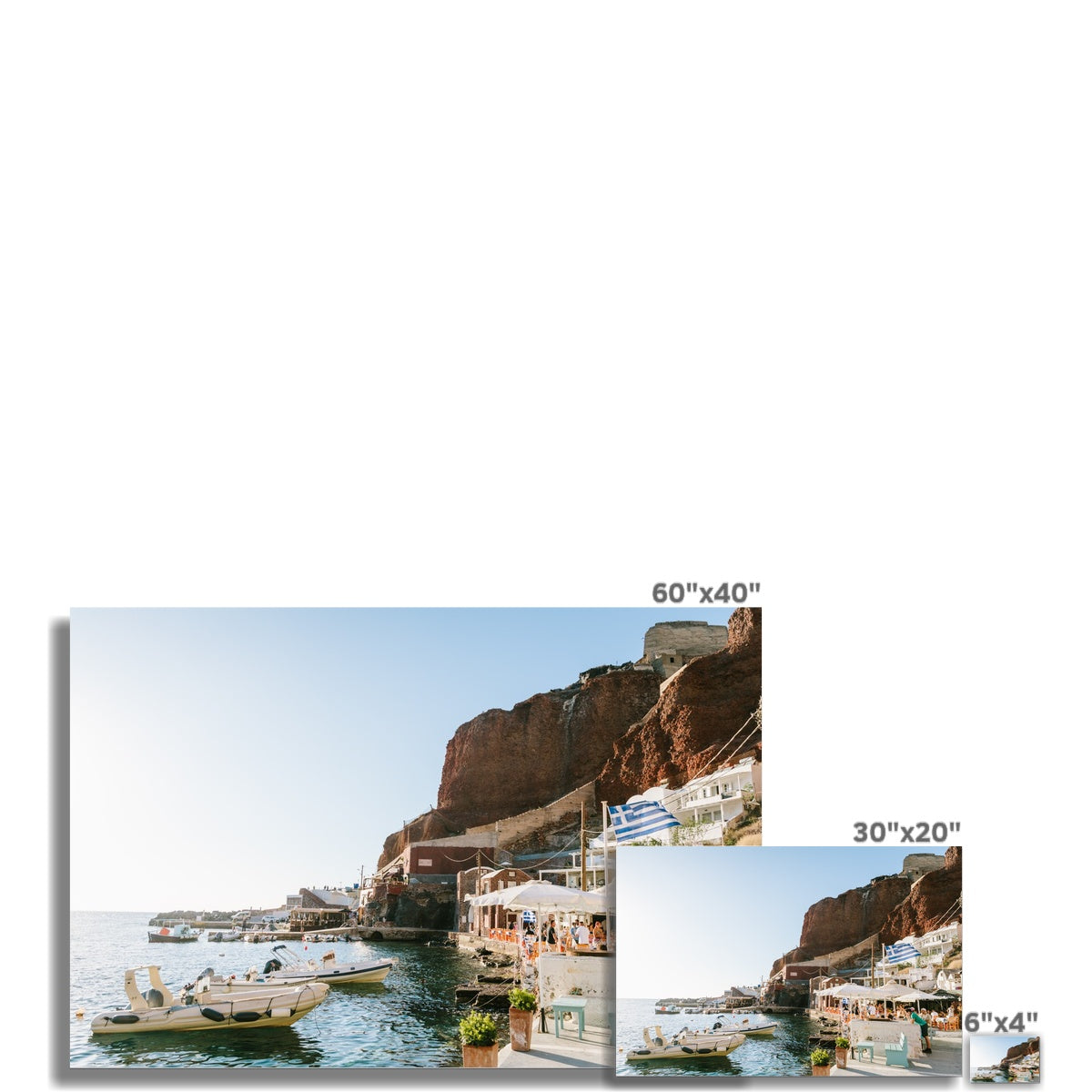 AMMOUDI BAY II Fine Art Print