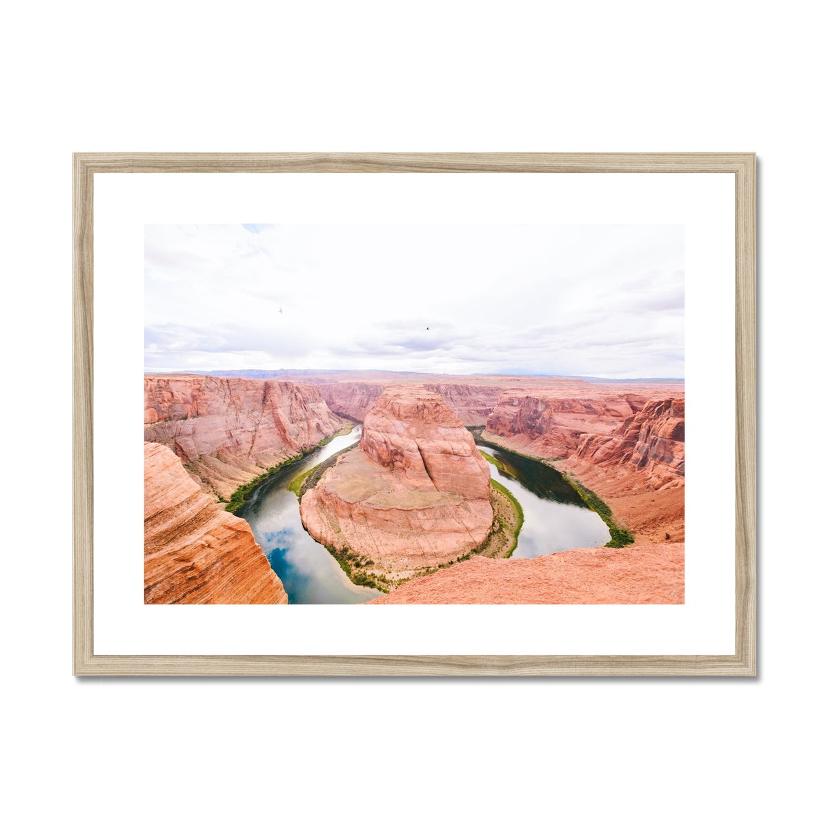 HORSESHOE BEND Framed & Mounted Print