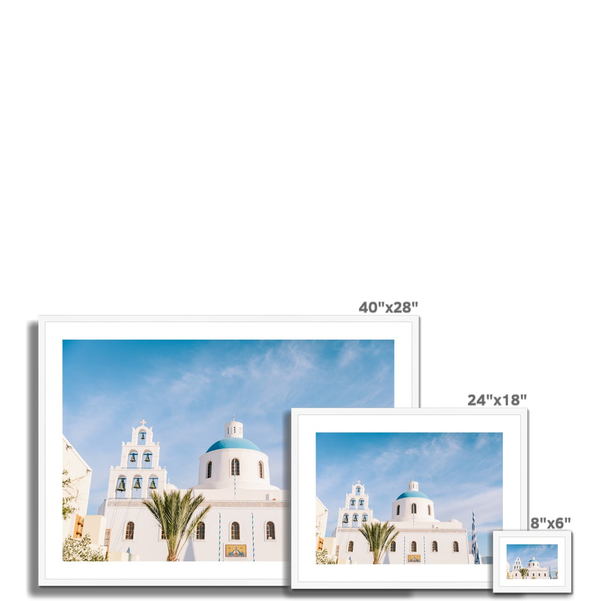 OIA CHURCH Framed & Mounted Print