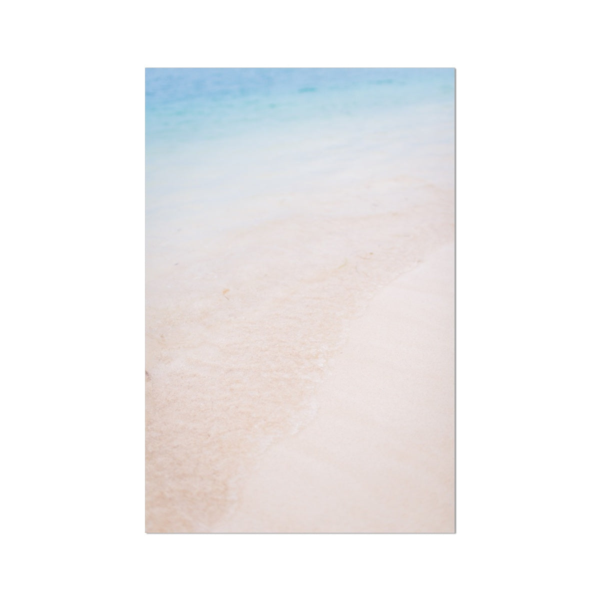 CALM BEACH Fine Art Print