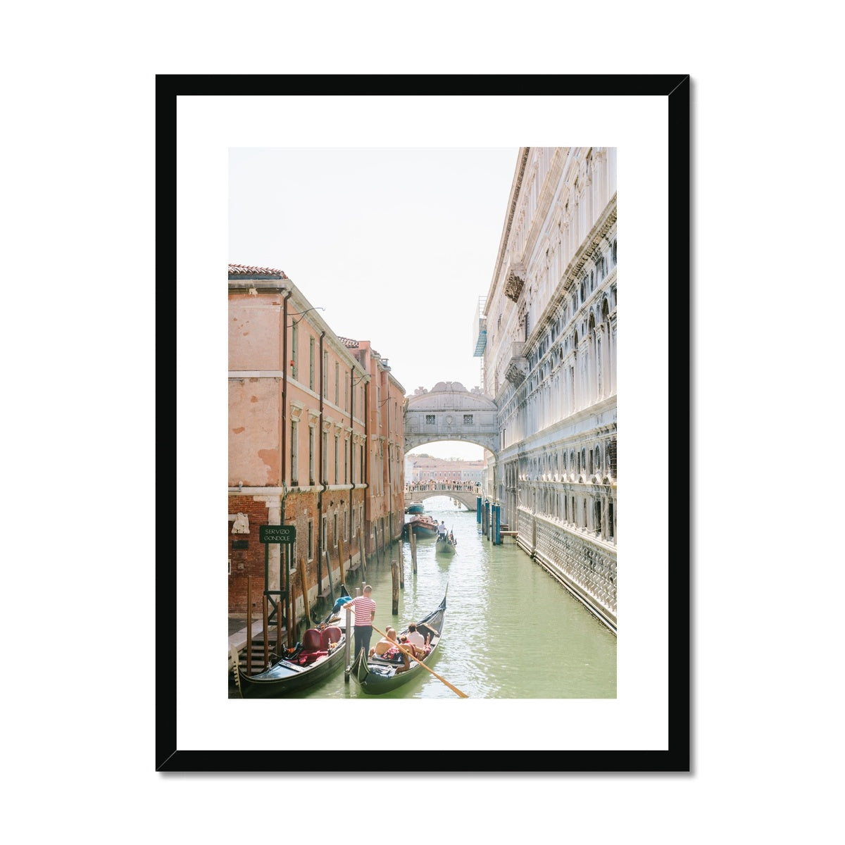 BRIDGE OF SIGHS II Framed & Mounted Print