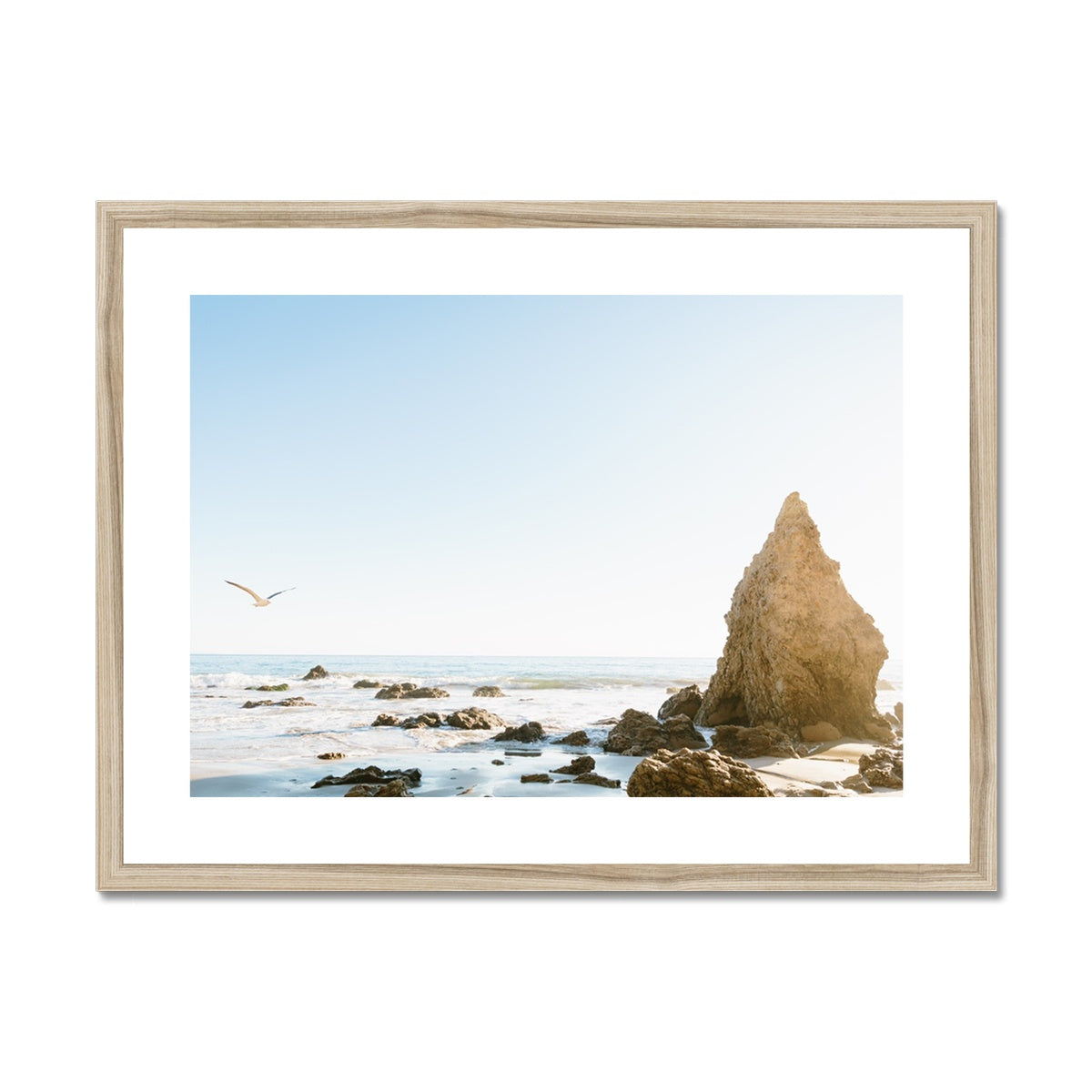 EL MATADOR BEACH Framed & Mounted Print