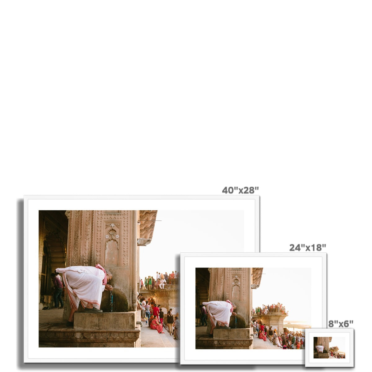 HOLI FESTIVAL Framed & Mounted Print