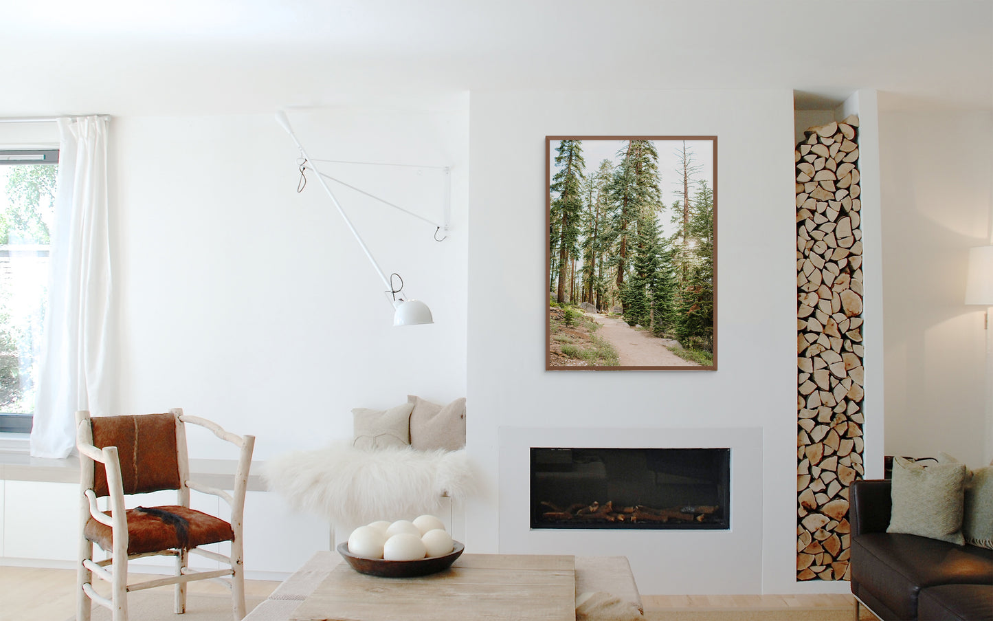 YOSEMITE FOREST Framed & Mounted Print