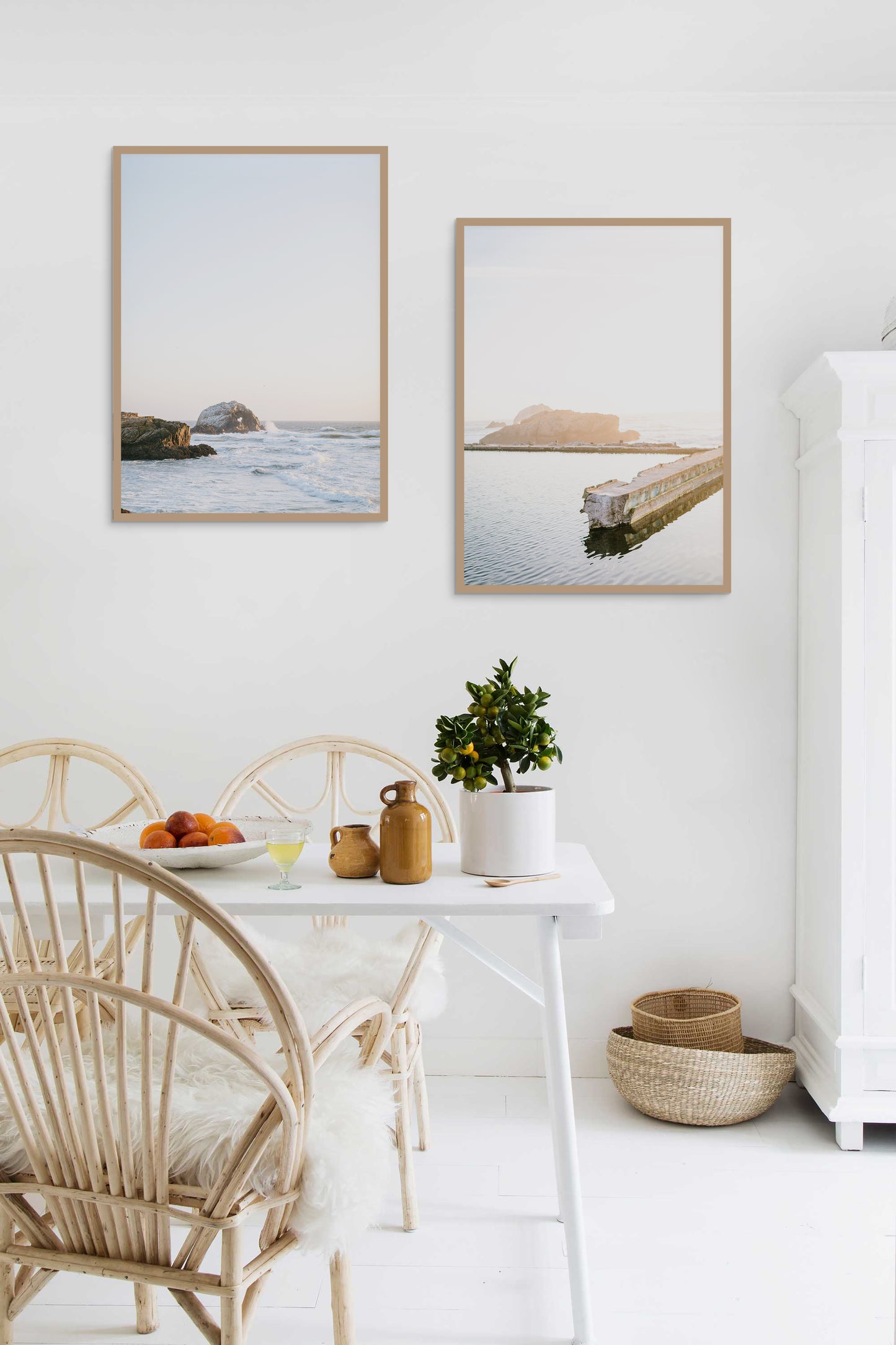 SUTRO BATHS II Framed & Mounted Print