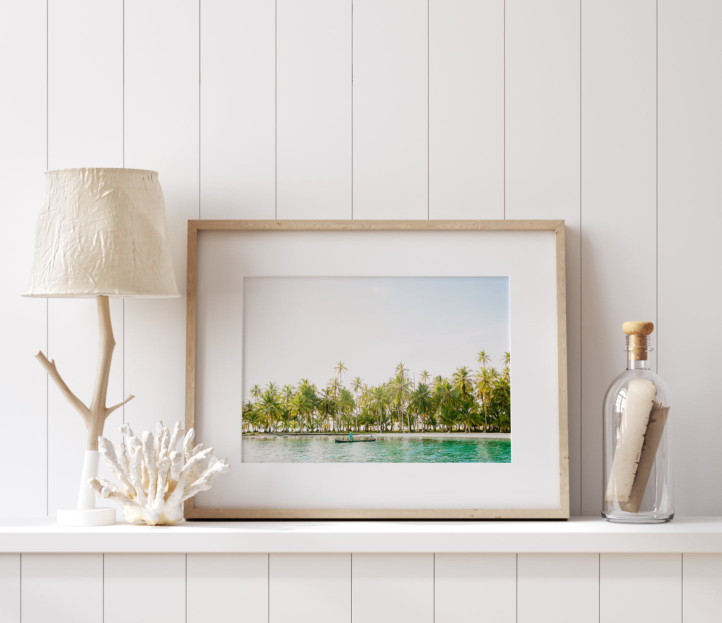 SAN BLAS MORNING Framed & Mounted Print