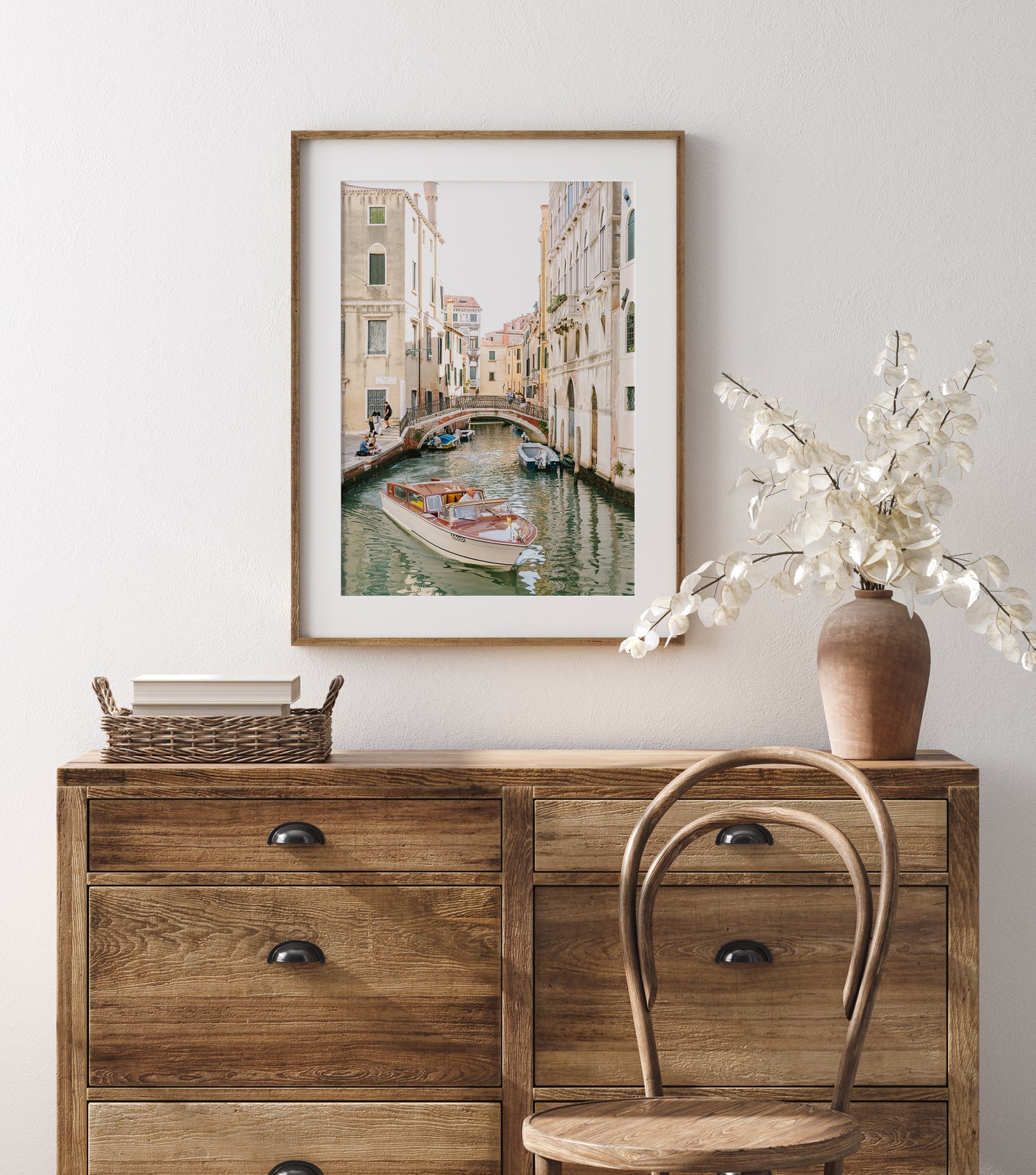 VENICE BOAT II Framed & Mounted Print