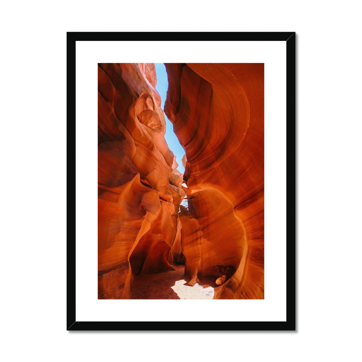 ANTELOPE CANYON Framed & Mounted Print