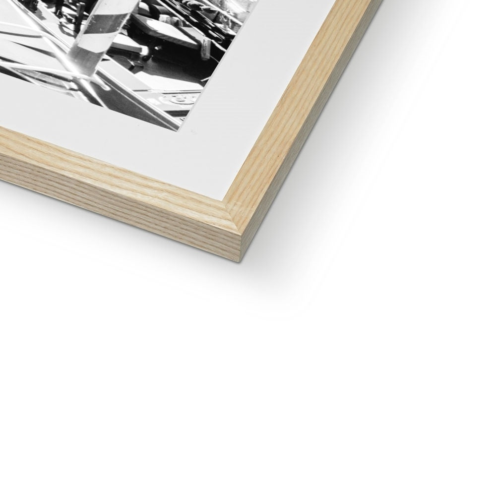 BRIDGE OF SIGHS BW Framed & Mounted Print
