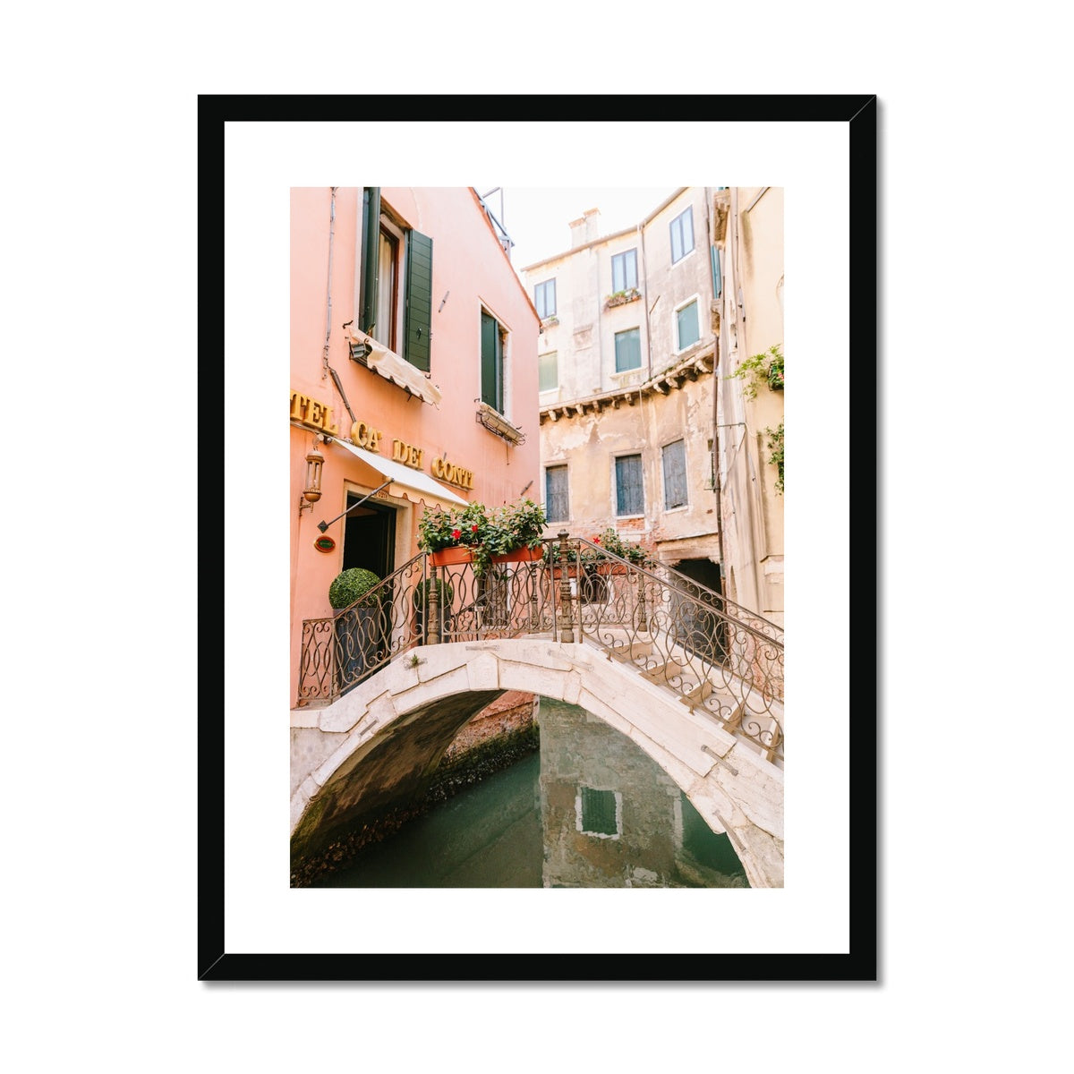 VENICE WALKWAY Framed & Mounted Print