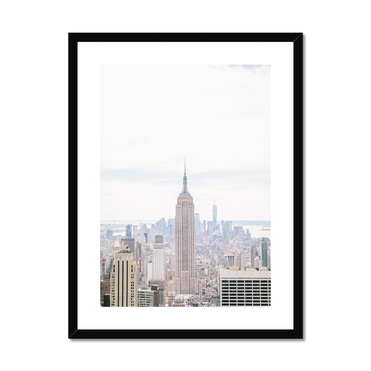 EMPIRE STATE BUILDING Framed & Mounted Print