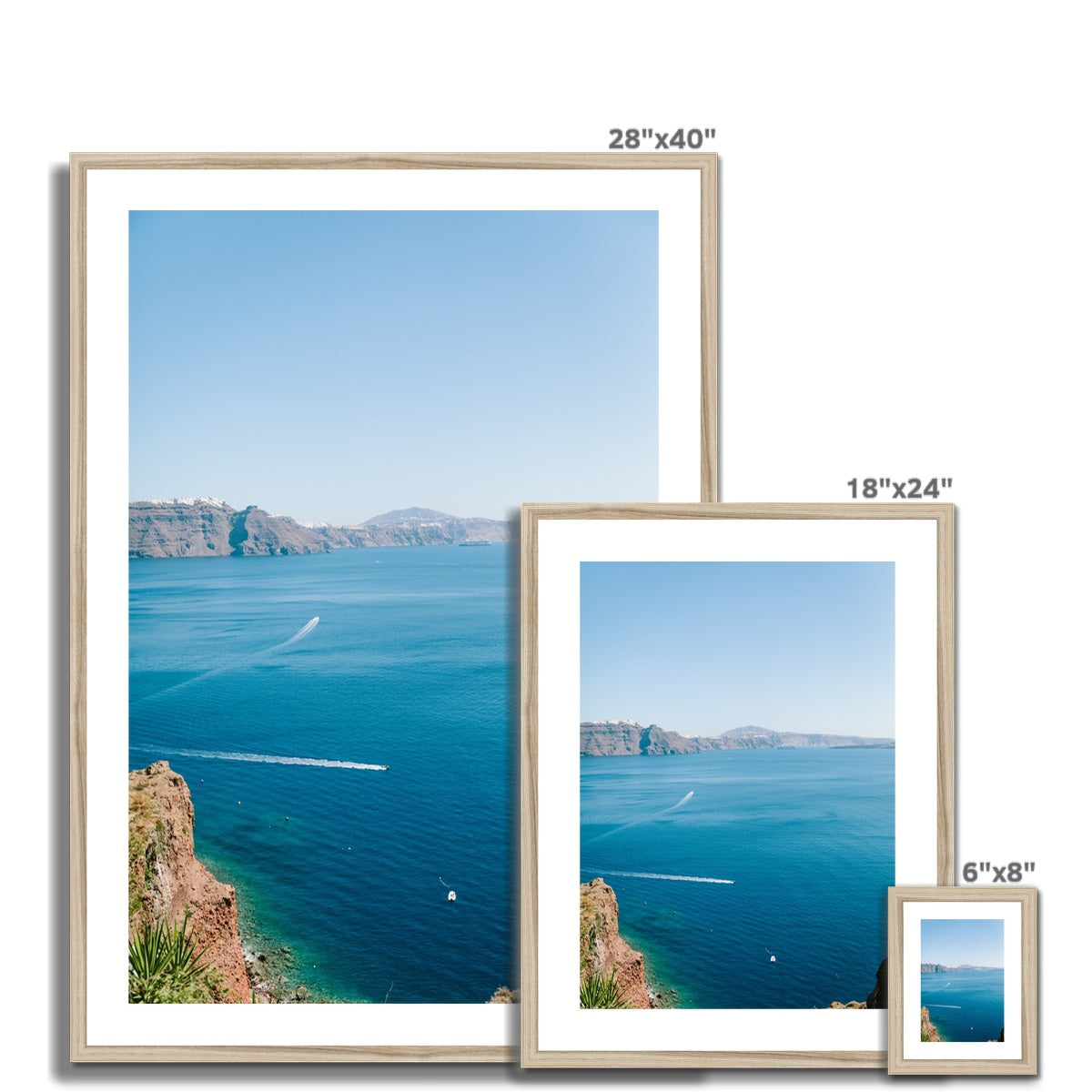 OIA VIEWS Framed & Mounted Print