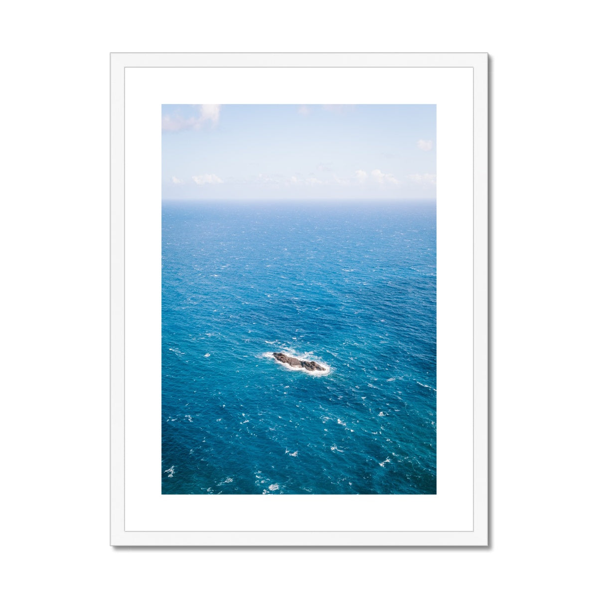 OCEAN Framed & Mounted Print