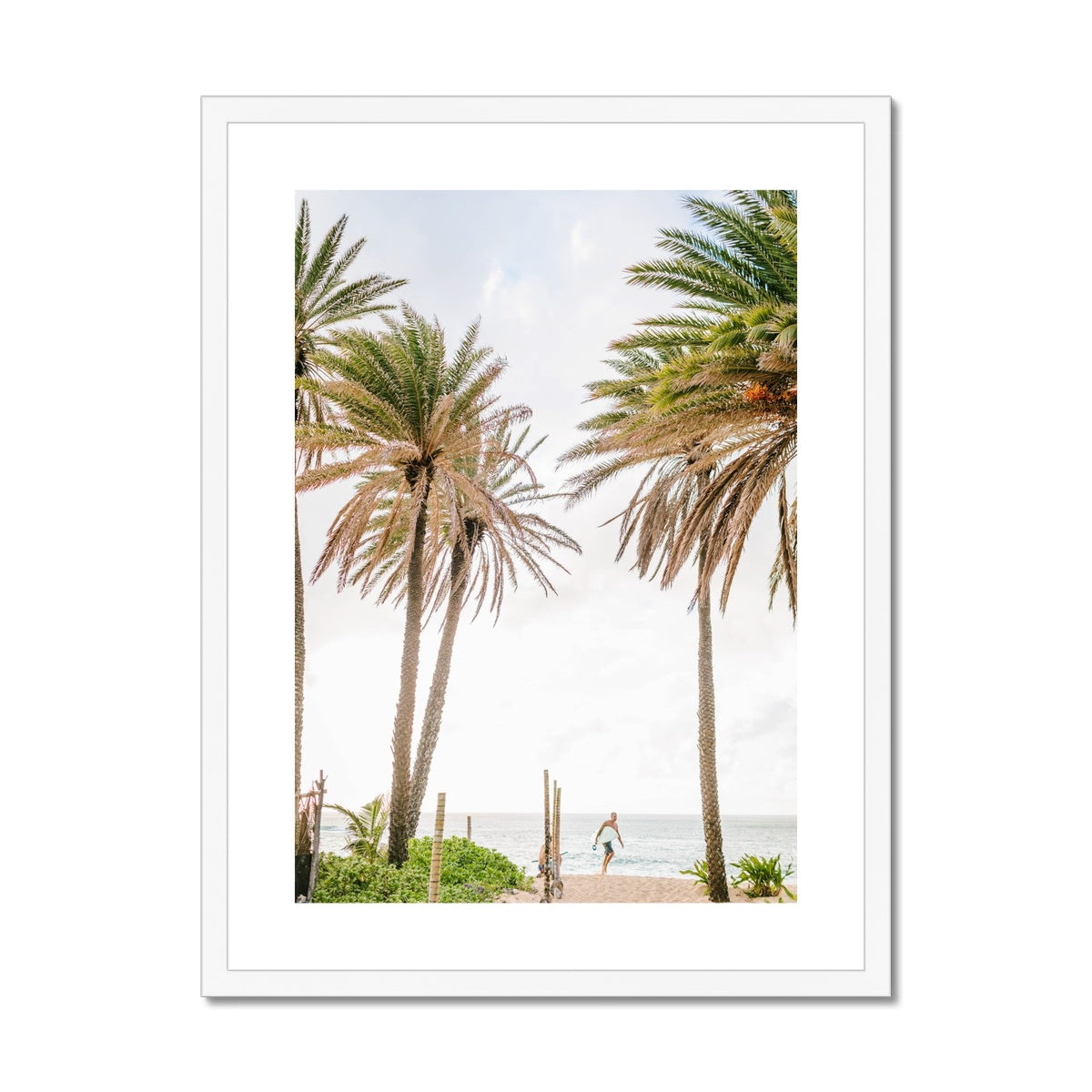 SURFER Framed & Mounted Print
