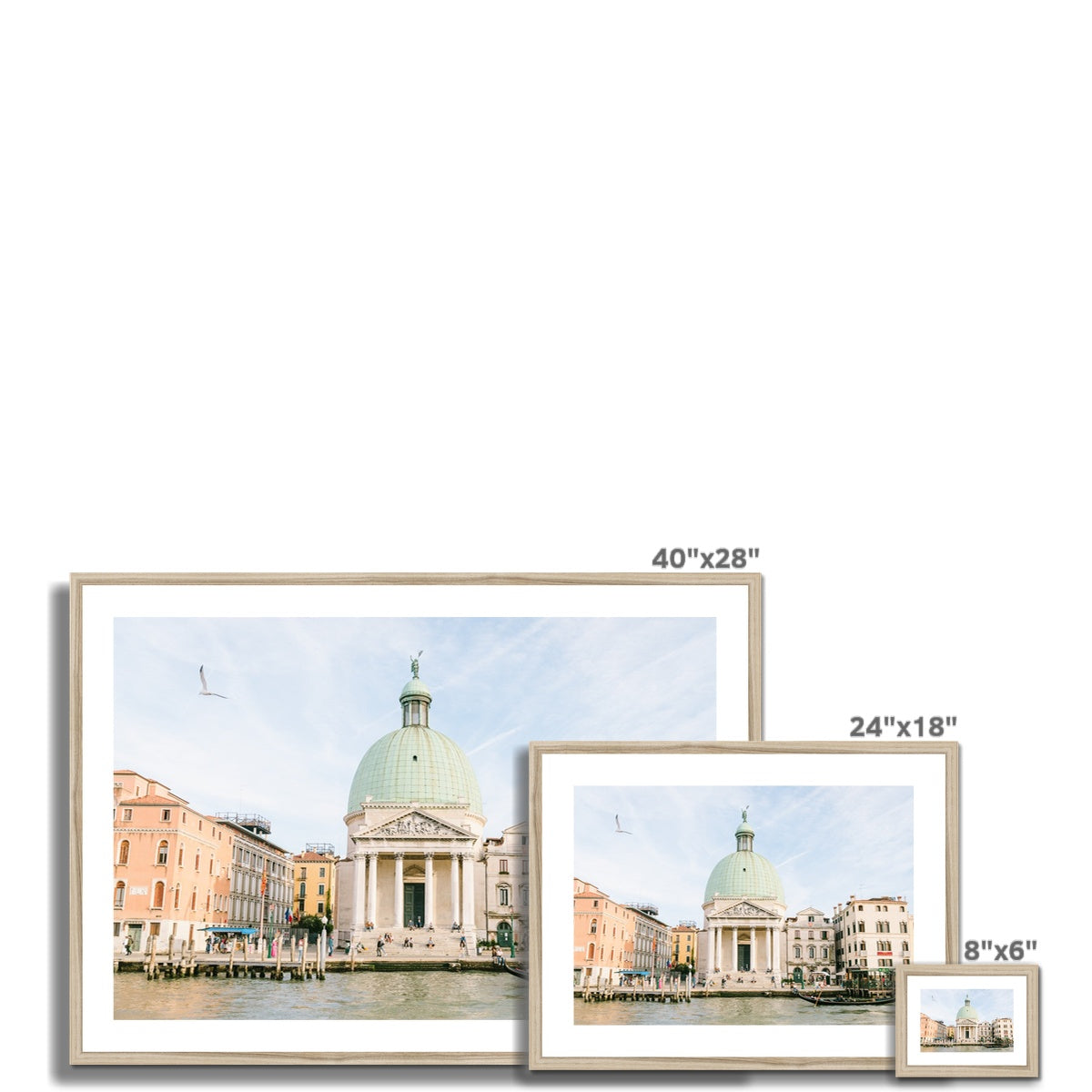CHIESA SAN SIMEON PICCOLO Framed & Mounted Print