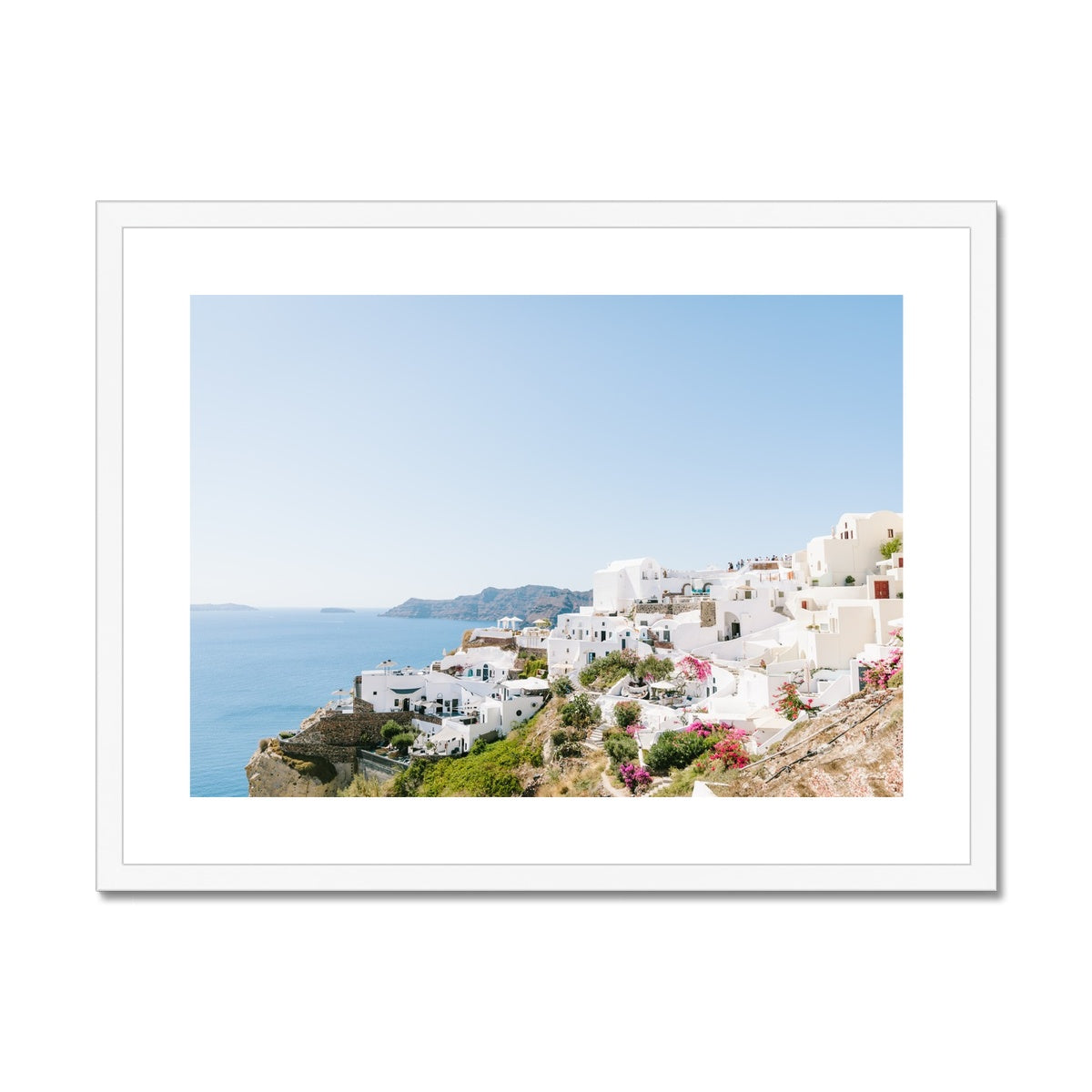 SANTORINI V Framed & Mounted Print