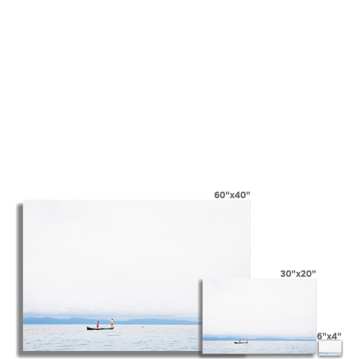 PANAMANIAN FISHERMEN Fine Art Print