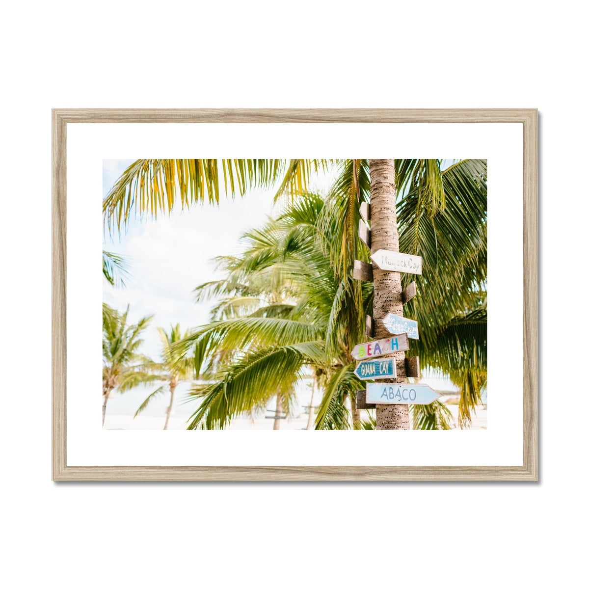 WAY TO PARADISE Framed & Mounted Print