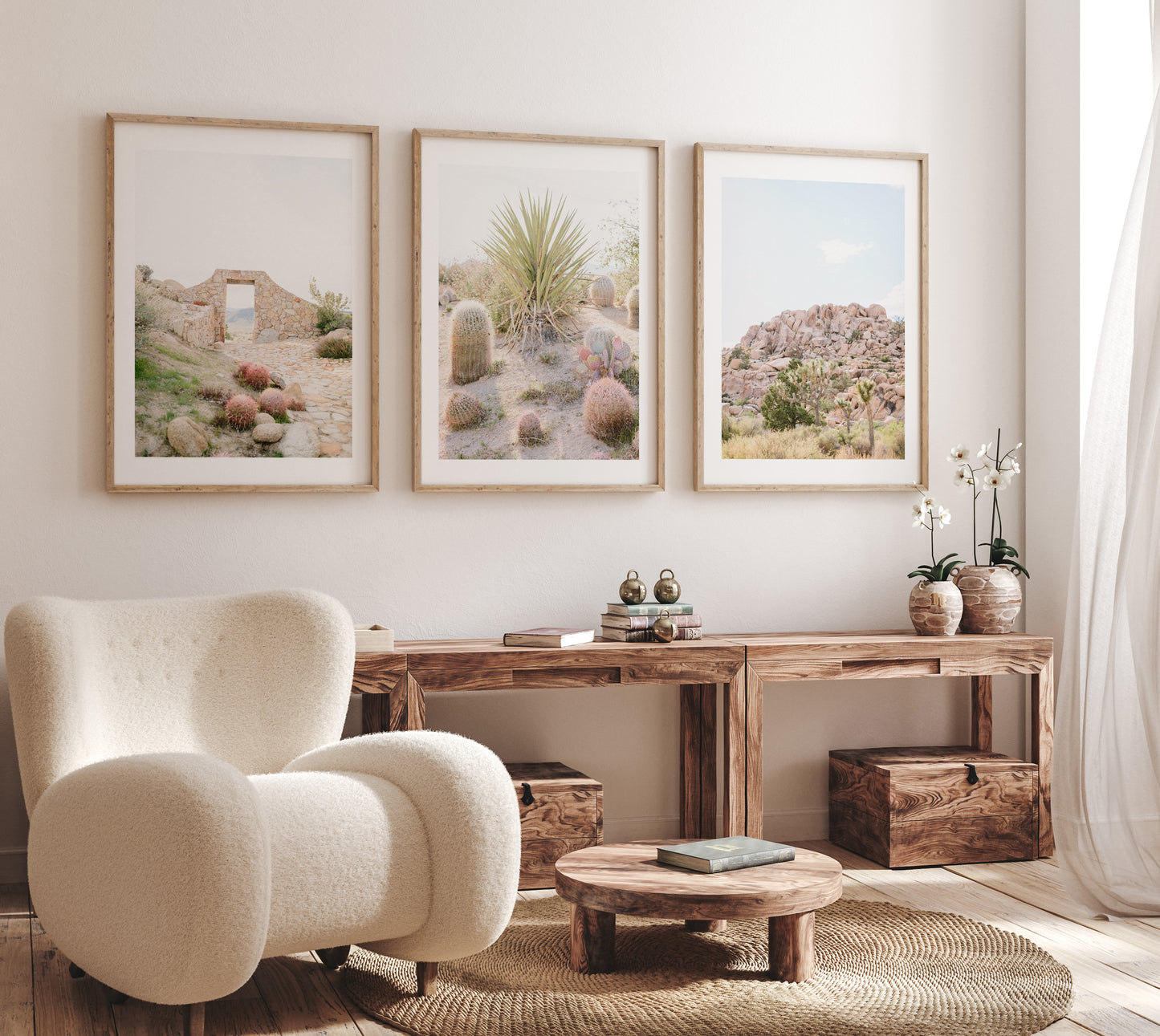 CACTUS III Framed & Mounted Print