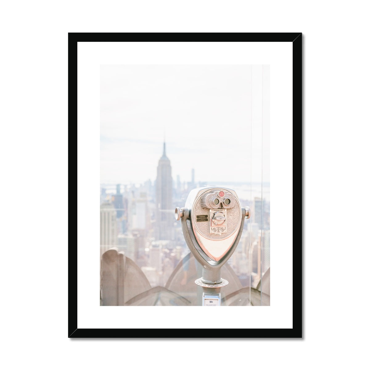 SIGHTSEEING NY Framed & Mounted Print