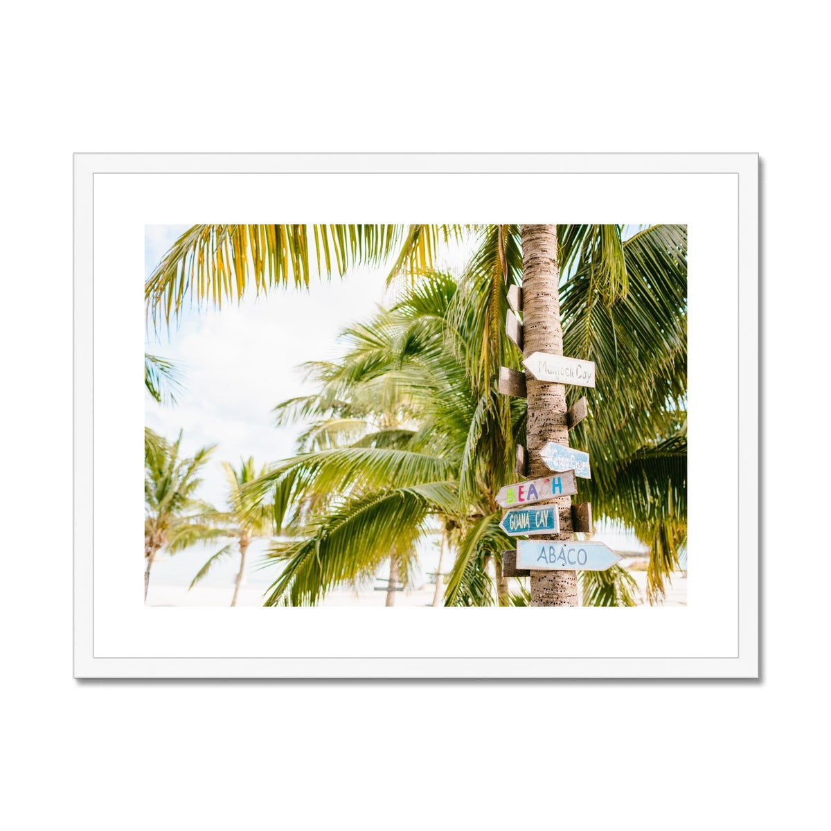 WAY TO PARADISE Framed & Mounted Print