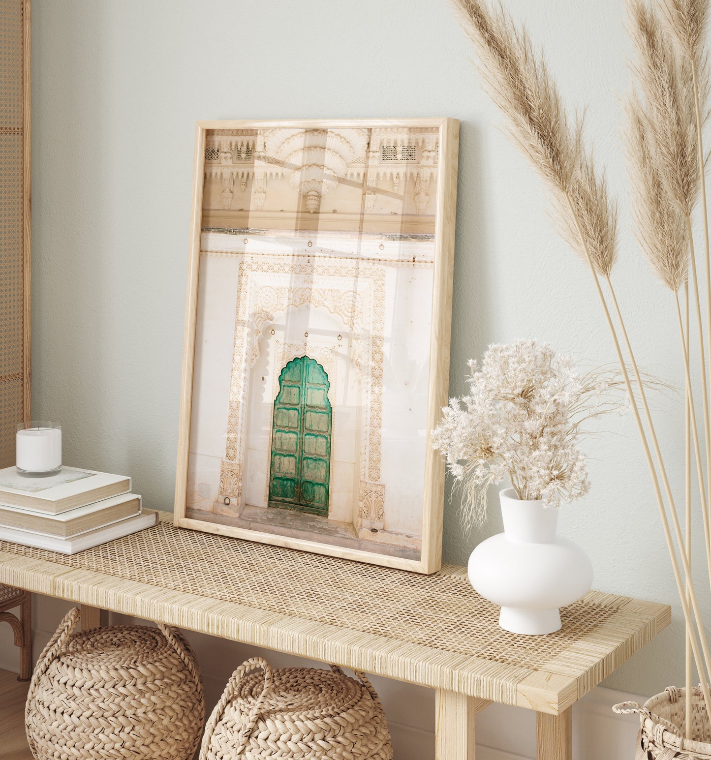GREEN DOOR Fine Art Print