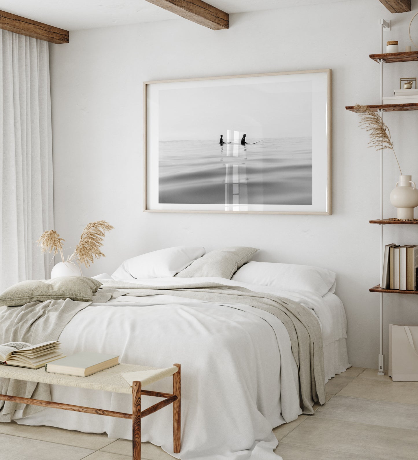 SURF II Framed & Mounted Print