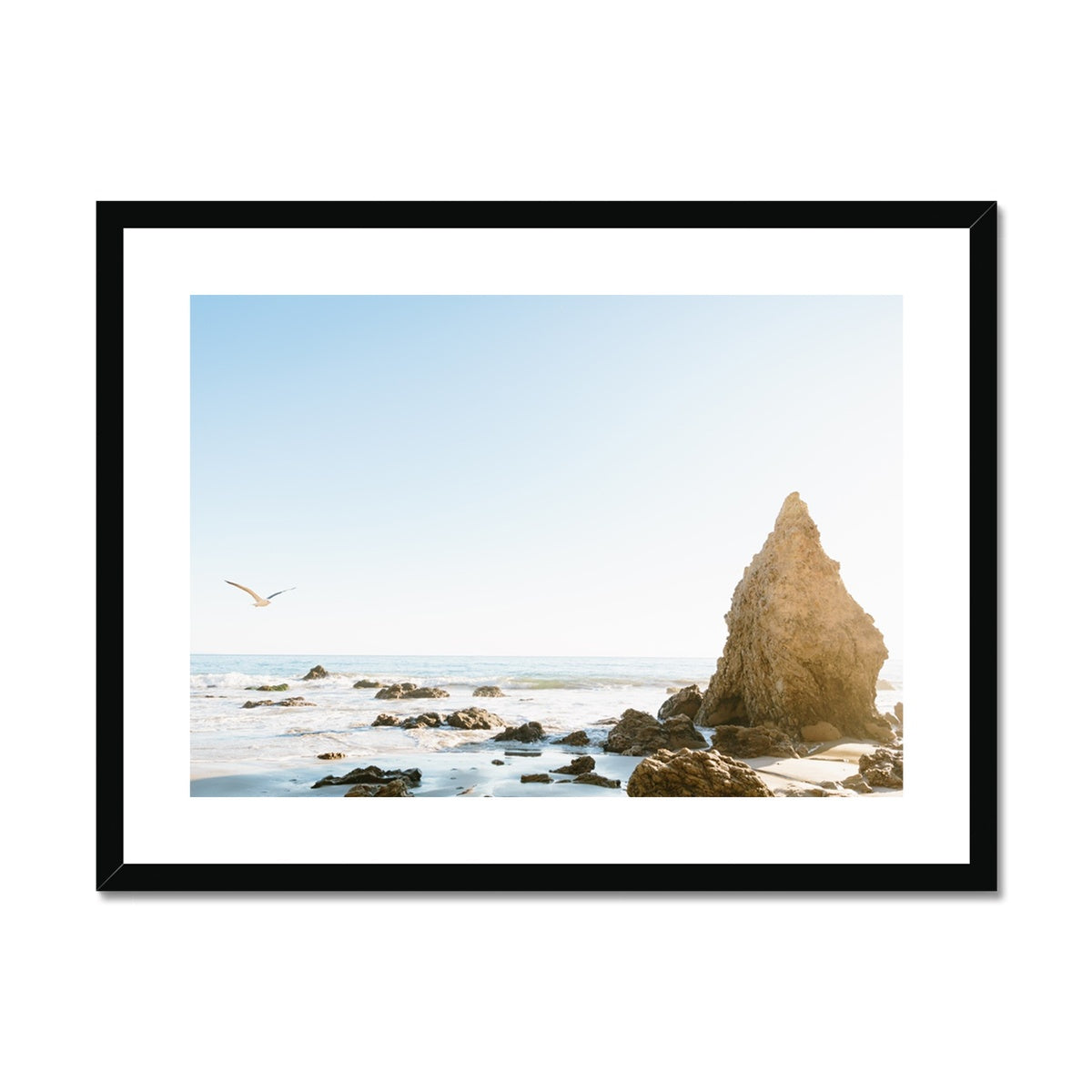 EL MATADOR BEACH Framed & Mounted Print