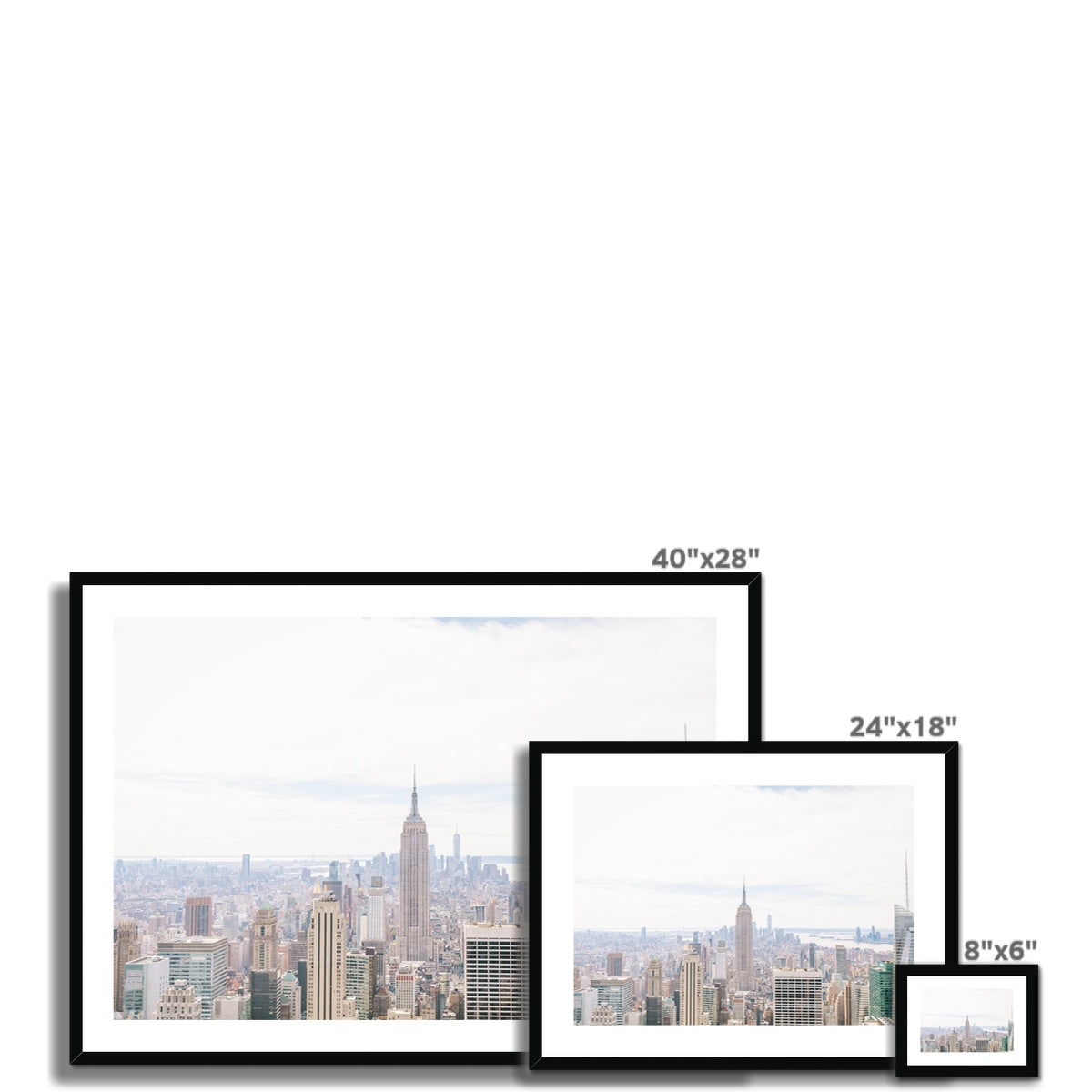 NEW YORK CITY Framed & Mounted Print