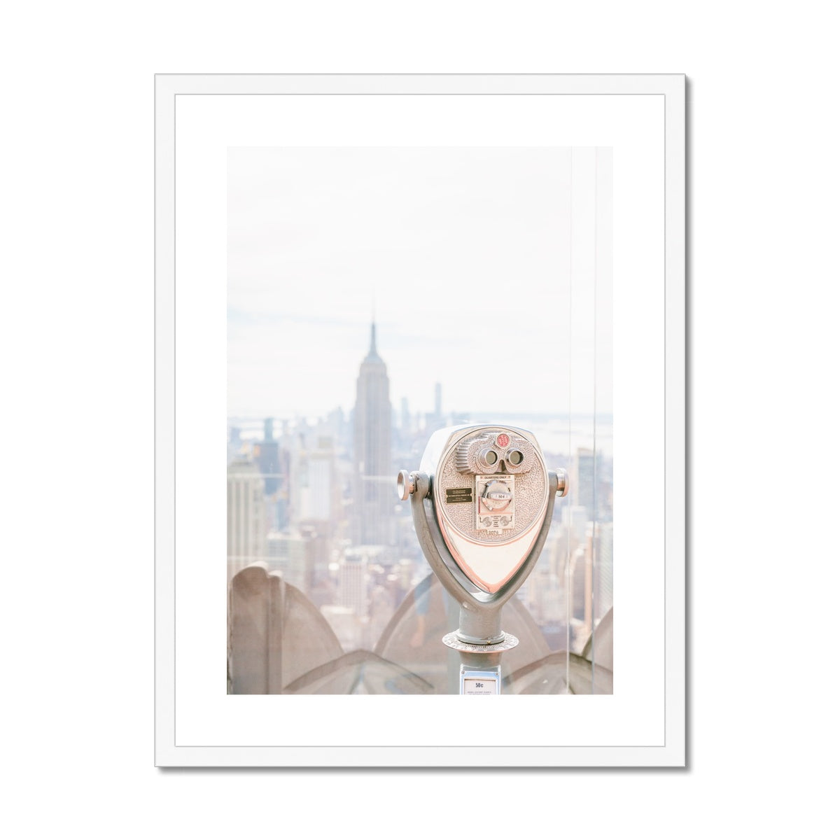 SIGHTSEEING NY Framed & Mounted Print