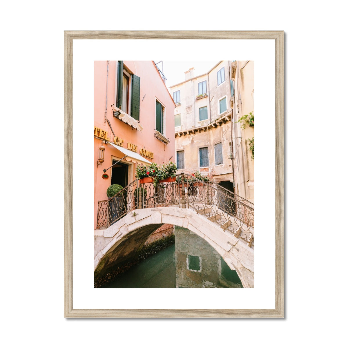 VENICE WALKWAY Framed & Mounted Print