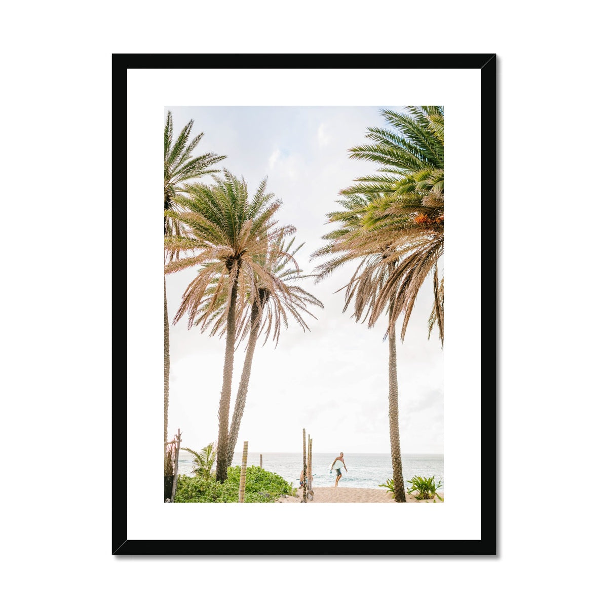 SURFER Framed & Mounted Print