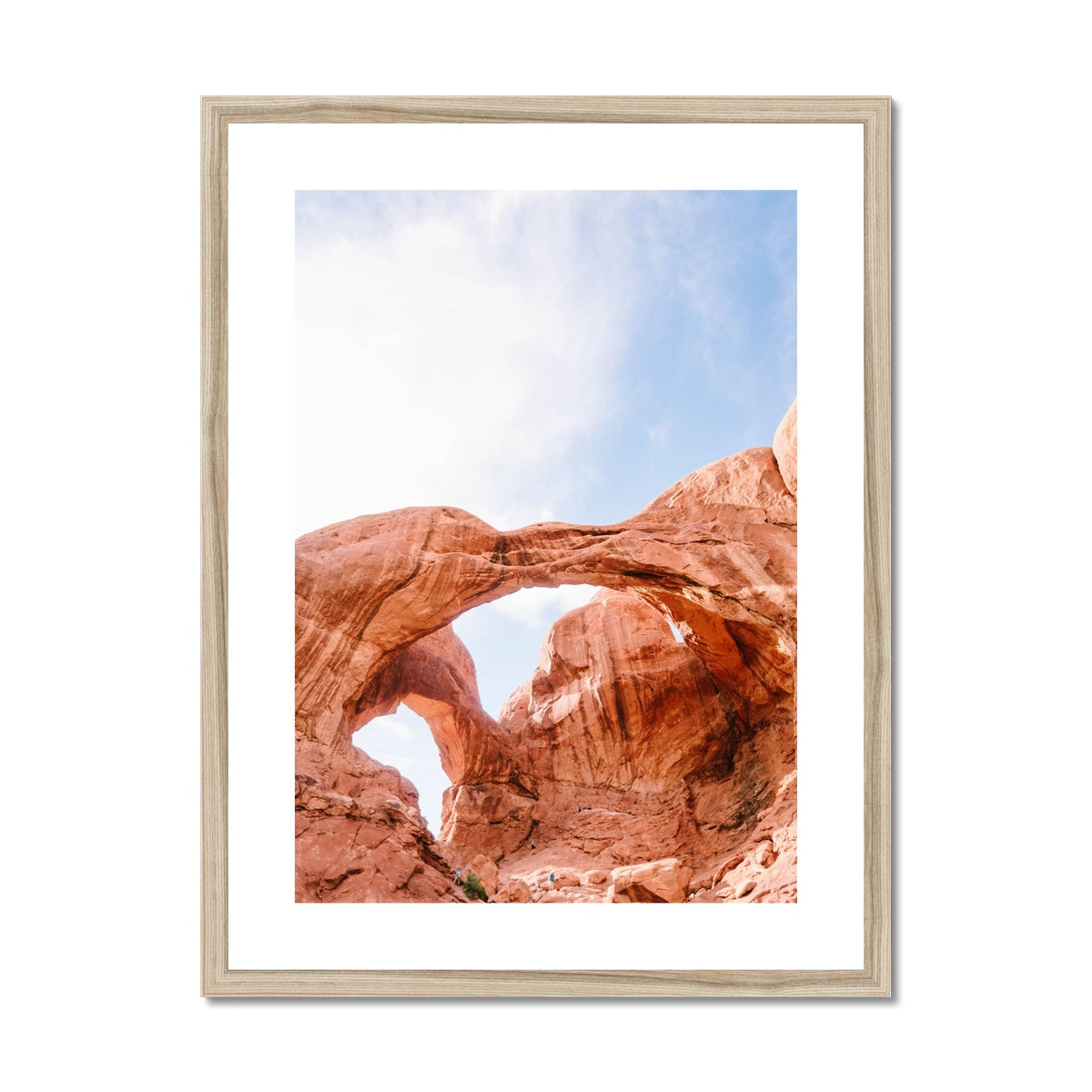 DOUBLE ARCHES II Framed & Mounted Print