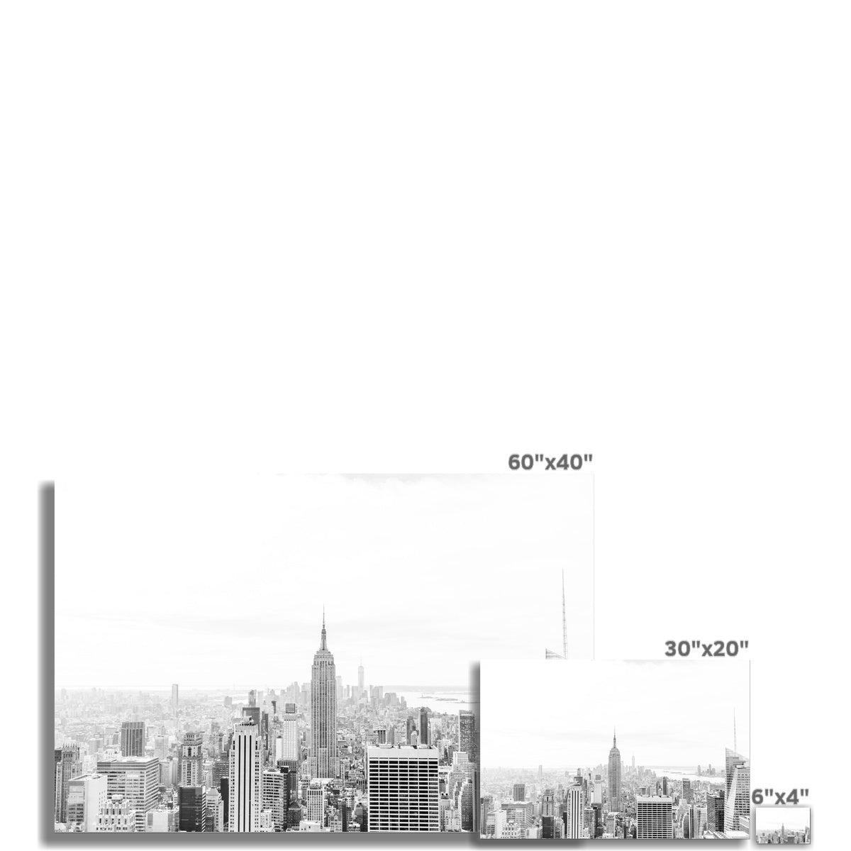 NEW YORK CITY BW Fine Art Print