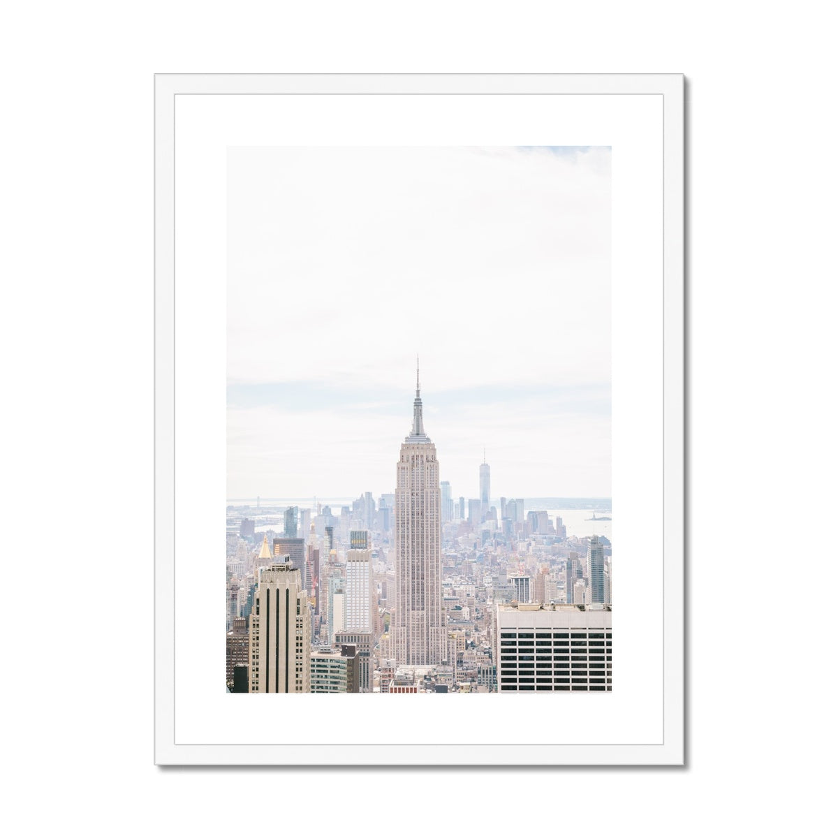 EMPIRE STATE BUILDING Framed & Mounted Print
