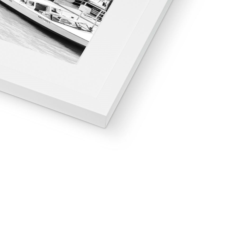 GRAND CANAL BW Framed & Mounted Print