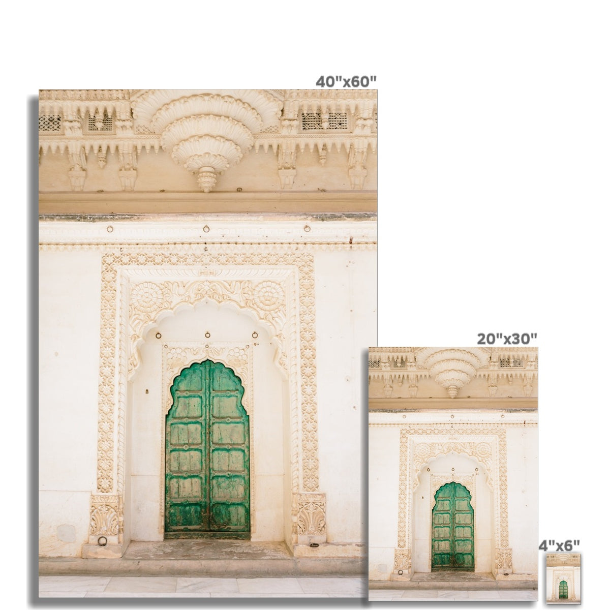 GREEN DOOR Fine Art Print