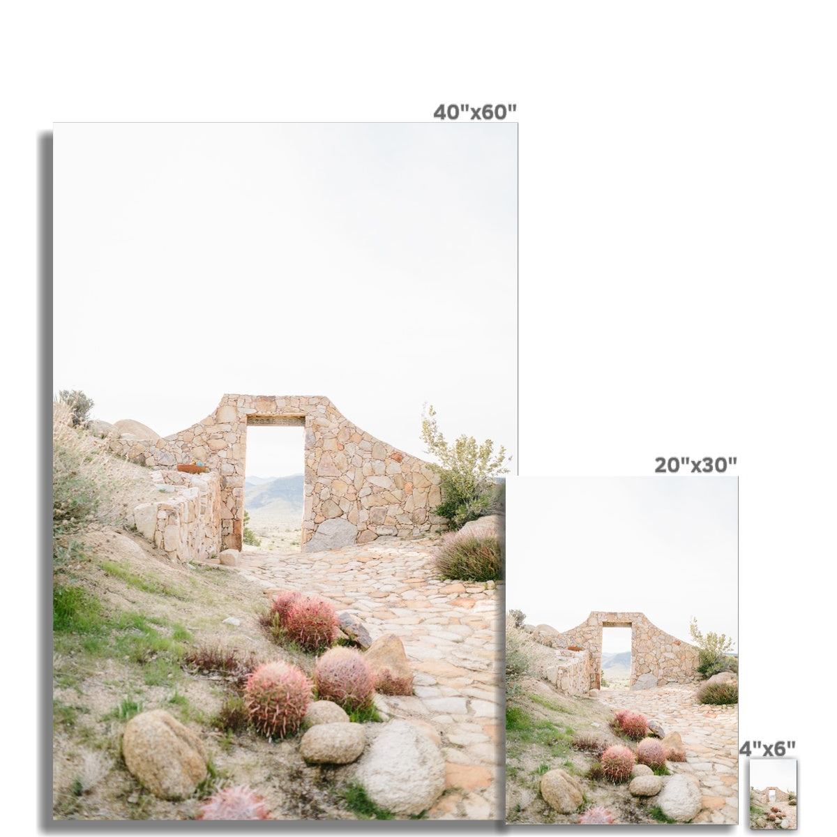 DESERT DOORWAY Fine Art Print