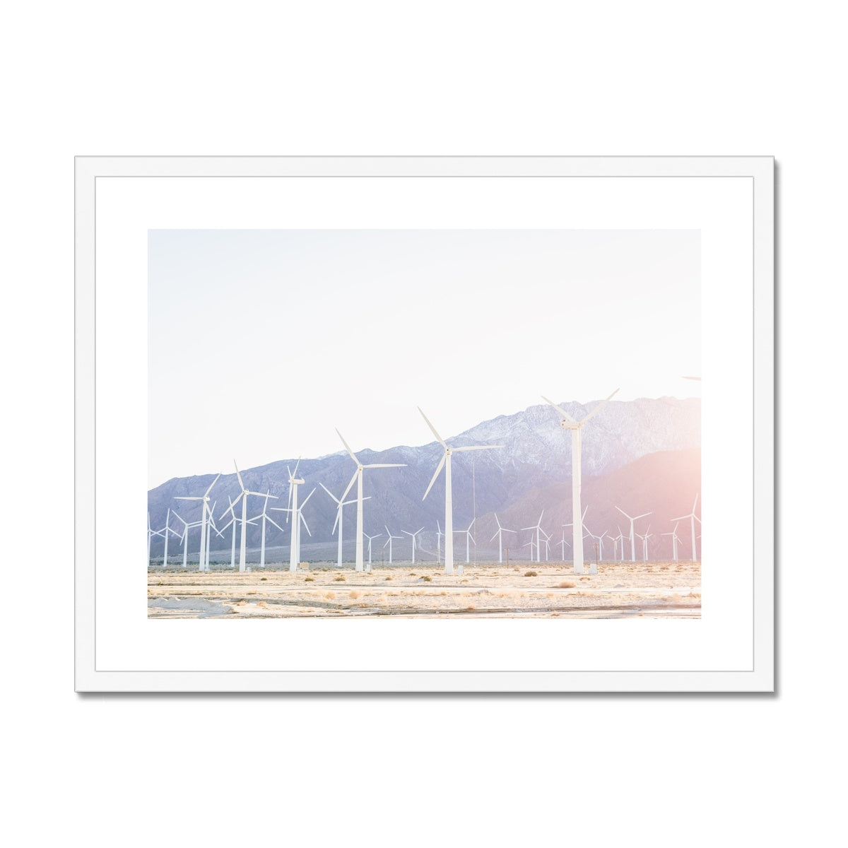 WINDMILLS Framed & Mounted Print