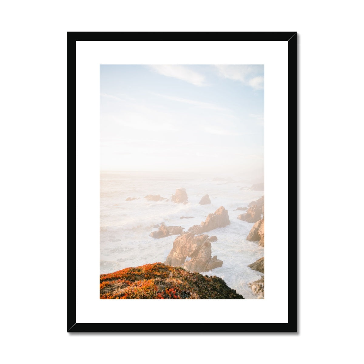 BIG SUR III Framed & Mounted Print