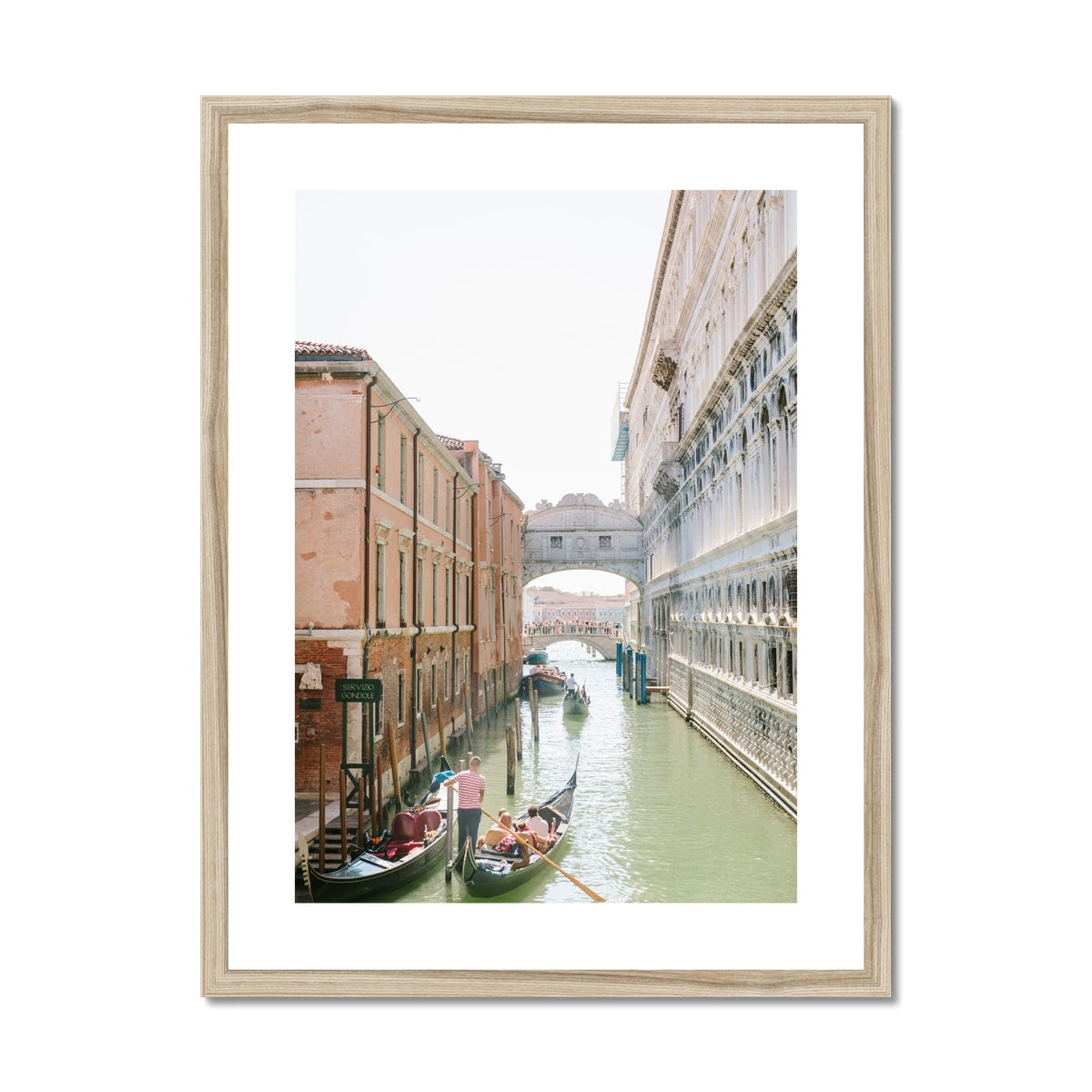 BRIDGE OF SIGHS II Framed & Mounted Print