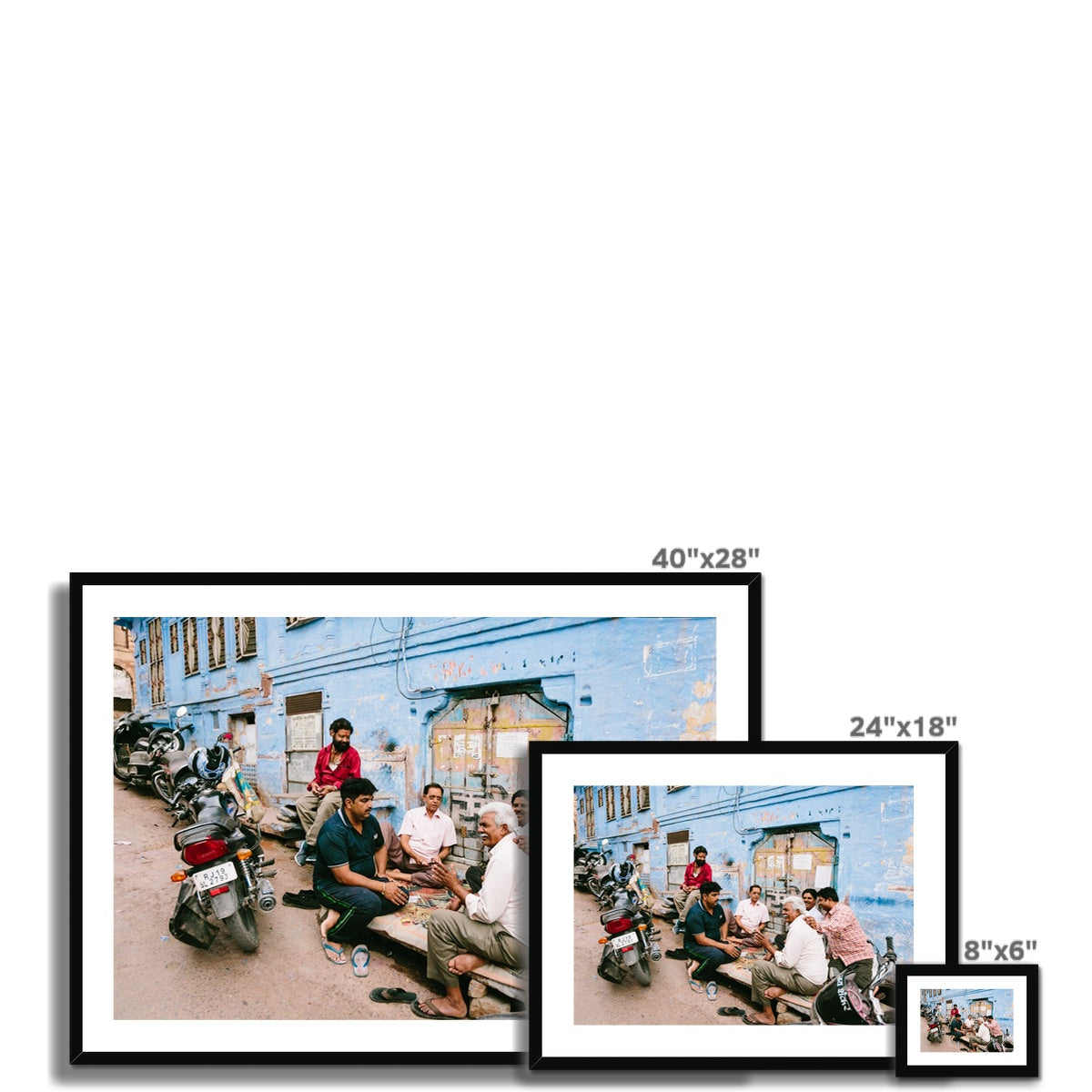 STREET GAMES Framed & Mounted Print