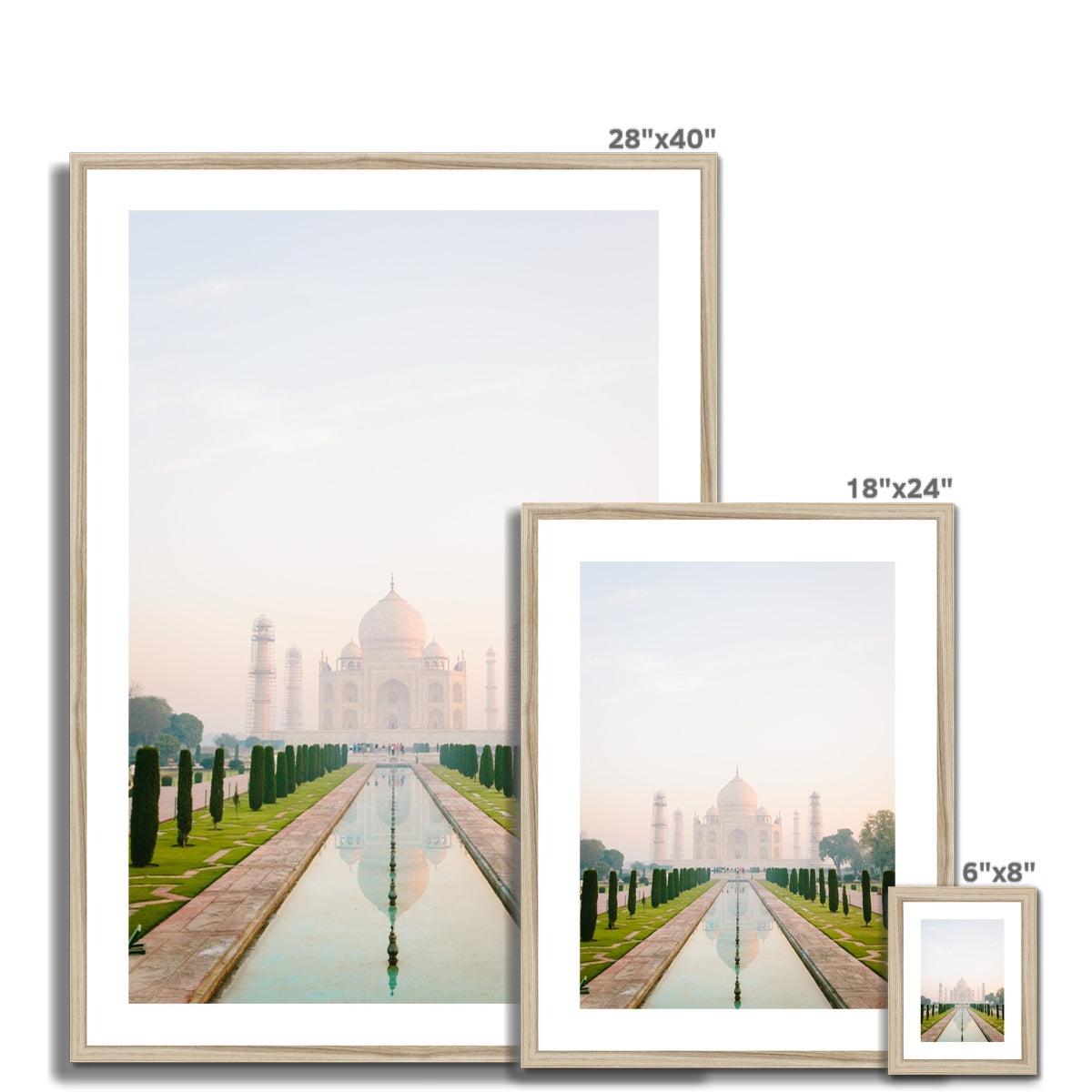 TAJ MAHAL III Framed & Mounted Print