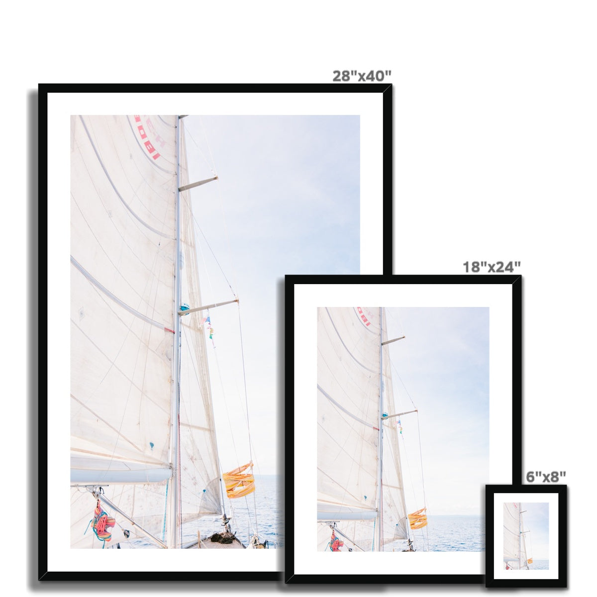 SAIL II Framed & Mounted Print