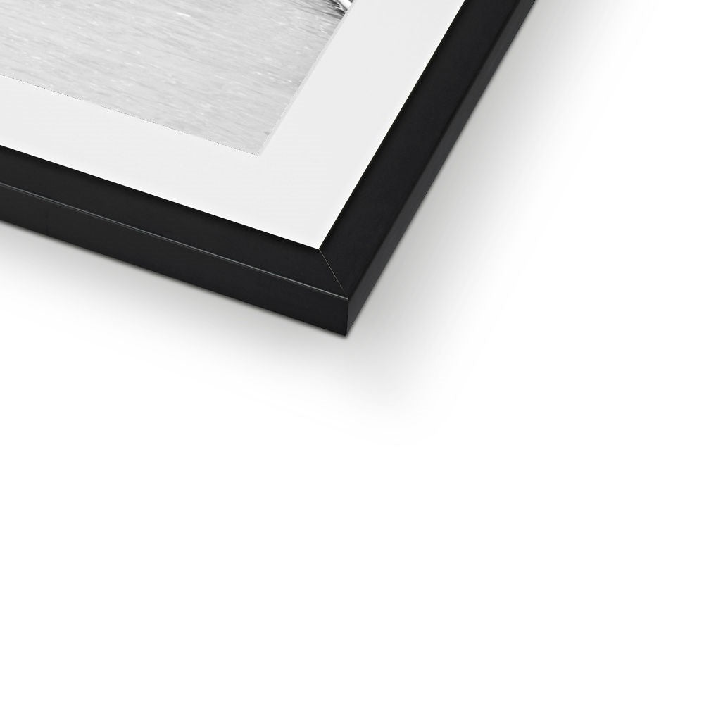 BRIDGE OF SIGHS II BW Framed & Mounted Print