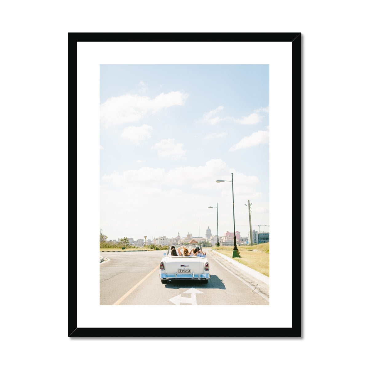 HAVANA DRIVE Framed & Mounted Print
