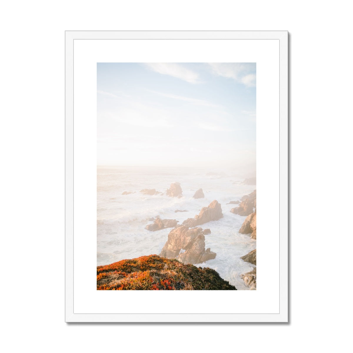 BIG SUR III Framed & Mounted Print